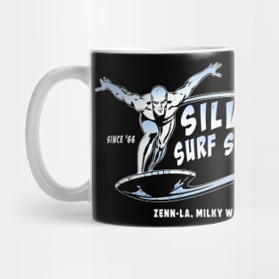 Silver Surf Shop (Black Print) Mug